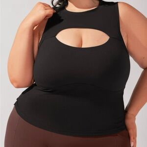 Popflex Active Peekaboo Crew Tank